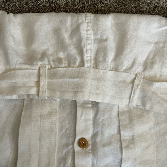Outland Denim White Linen Skirt - Picture 7 of 16